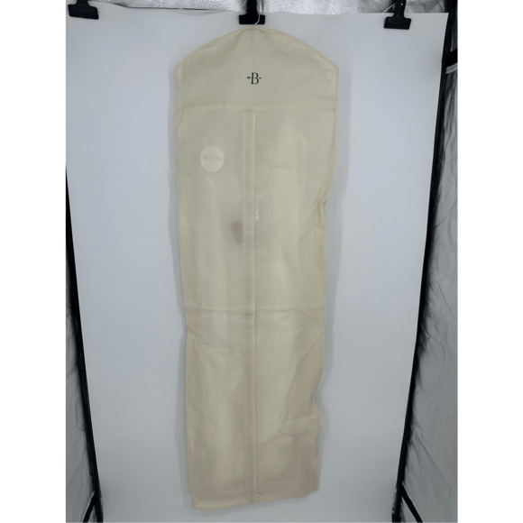 Anthropologie BHLDN Watters Danbury Tulle A Line Bridal Overskirt Mesh 22W Ivory - Picture 6 of 8